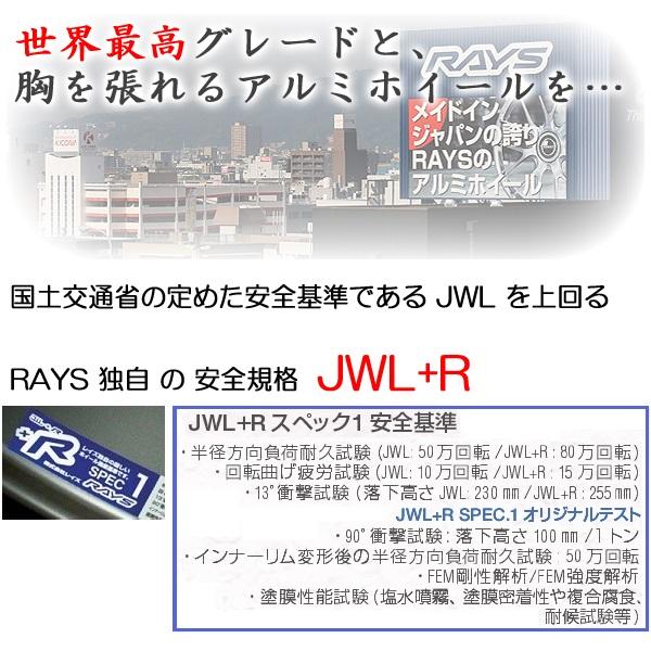 送料無料 在庫有り GRヤリス シビック RAYS グラムライツ 57CR SPEC-D SpecializedItem グロッシーブラック 225/40R18 ミシュラン | RAYS | 06