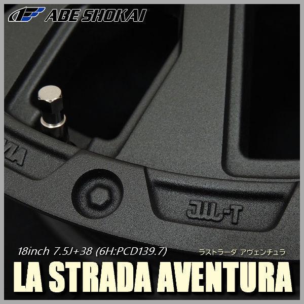 4本 送料無料 200系ハイエース 18インチ 7.5J +38 6穴 PCD139.7 ラ 
