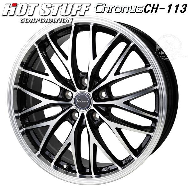 送料無料 80系ノア ボクシー など クロノス CH-113 215/45R18 ヨコハマタイヤ ホイール4本セット | PIRELLI