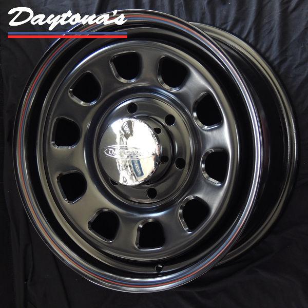 送料無料★200系ハイエース デイトナ ブラック/レッドブルーライン 215/65R16 ヨコハマ パラダ ホワイトレター