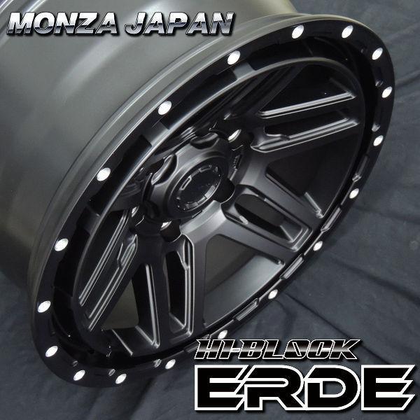 送料無料★ランドクルーザー プラド ハイラックス ハイブロック エルデ ERDE 265/65R17 モンスタ A/T ホワイトレターの画像