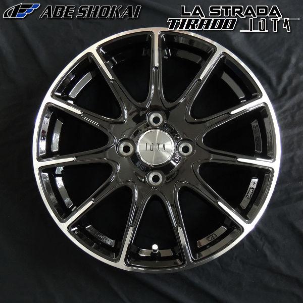 4本 送料無料 14インチ 4.5J +45 4穴 PCD100 デイズ スペーシア タント