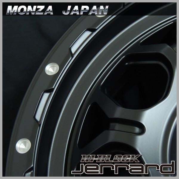 送料無料 ジムニー HI-BLOCK ジェラード185/85R16 ヨコハマ ジオランダーA/T4 G018 ホワイトレタータイヤ 185/85R16 4本タイヤセットの画像