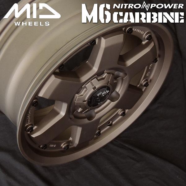 送料無料 200系ハイエース ナイトロパワー M6 CARBINE ブロンズ  215/65R16 ヨコハマ ジオランダー A/T  ホワイトレター | GEOLANDAR | 03