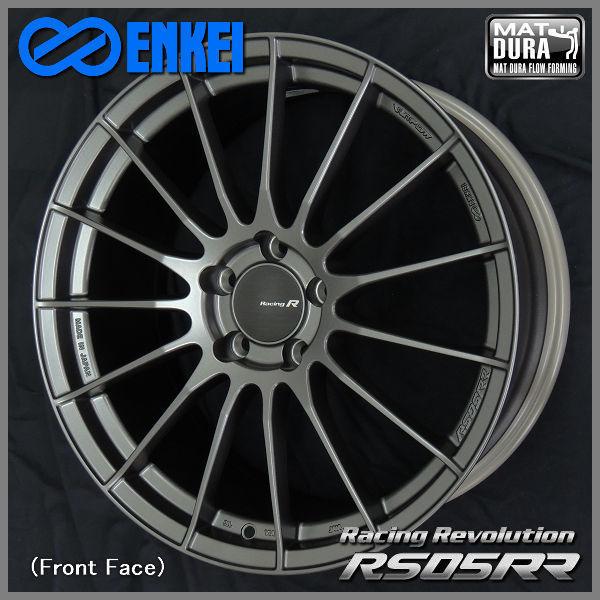 送料無料 GRヤリス ENKEI エンケイ レーシング レボリューション RS05RR マットダークガンメタ 225/40R18 ミシュラン パイロットスポーツ5 | ENKEI