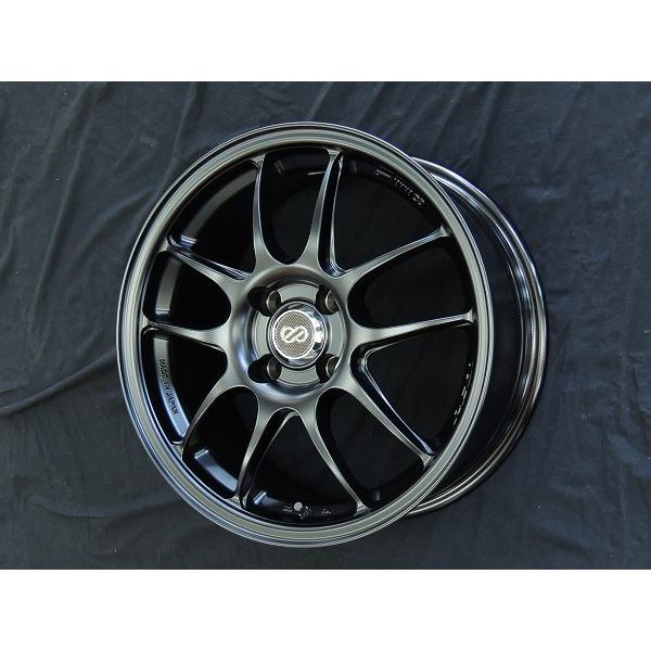 送料無料 ND ロードスター ENKEI エンケイ パフォーマンスライン PF01 マットブラック 205/45R17 ヨコハマ ADVAN V701 4本セット | ENKEI | 03