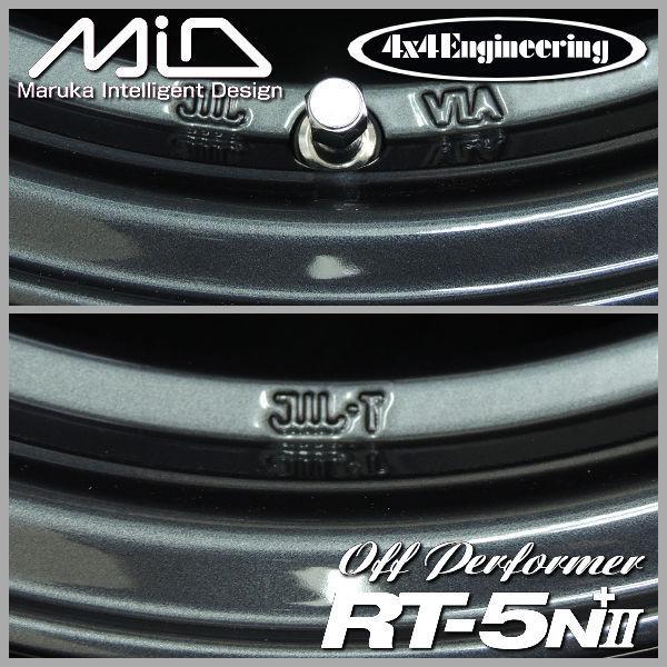 送料無料 ジムニー オフパフォーマー RT-5N+2 ダークガンメタ 185/85R16 TOYOタイヤ オープンカントリーR/T ホワイトレター | OPEN COUNTRY | 04