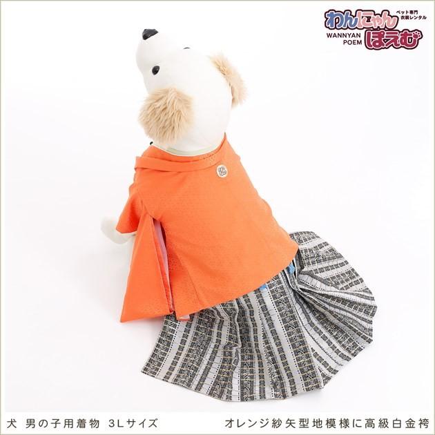 犬の着物レンタル 大型犬 男の子 d3l-011 ペット衣装 往復送料無料
