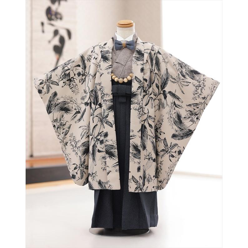 七五三 5歳 男の子 着物レンタル 100cm〜110cm 袴レンタル d4301 和洋