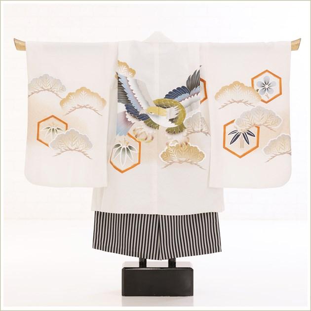 本物保証，格安 小さめ5歳 男の子 最高級 正絹 着物レンタル 100cm