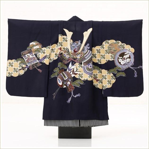 七五三レンタル 5歳 男の子 袴レンタル d5347-2 子供着物 七草 着物