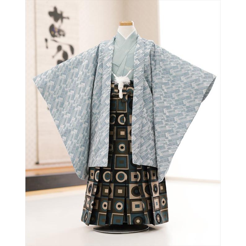 七五三レンタル 5歳 男の子 袴レンタル d5571 子供着物 七草 着物