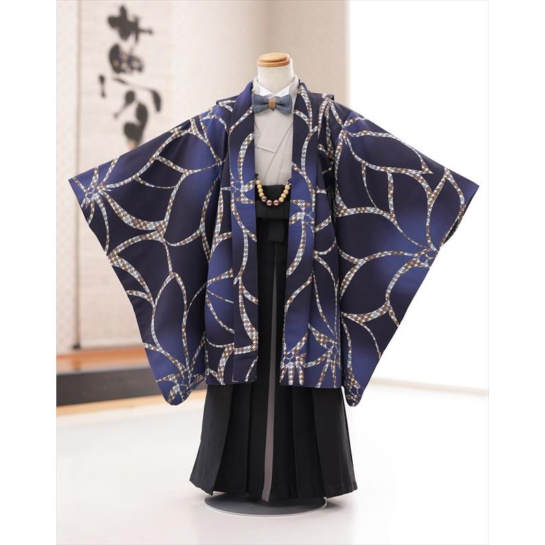 5歳 男の子 着物レンタル 七五三 d5577 子供着物 袴レンタル 和洋2way