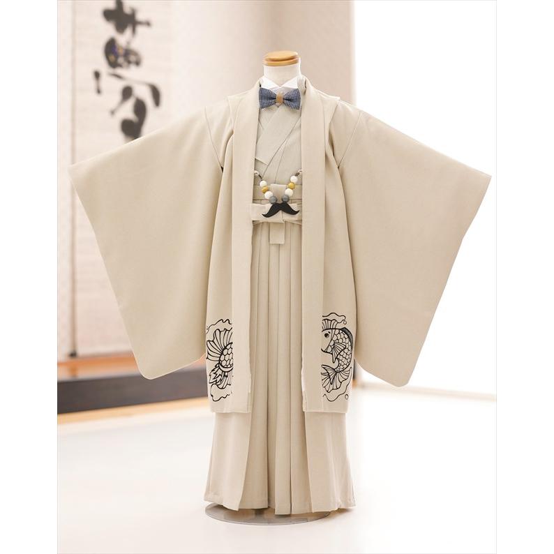 5歳　羽織　袴　七五三 5歳 男の子 着物レンタル 七五三 d5587 子供着物 袴レンタル 和洋2way