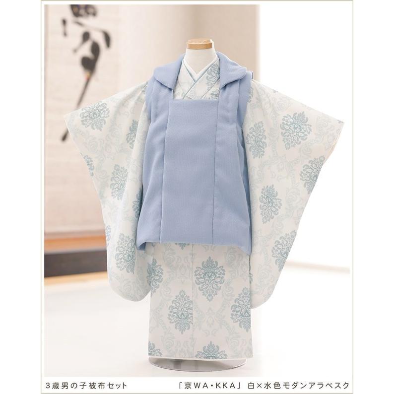 送料込みにしました！とても可愛い七五三⭐着物フルセット３歳 3歳 男の子 七五三 レンタル df117 着物レンタル フルセット 753 子供