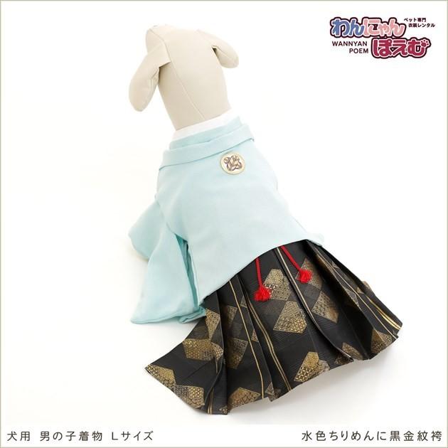 犬の着物レンタル 中型犬 男の子 dl-010 ペット衣装 往復送料無料 高級