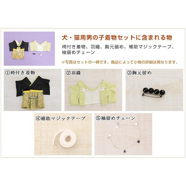 犬の着物レンタル 中型犬 男の子 dm-002 ペット衣装 往復送料無料 高級