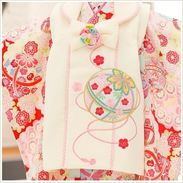 3歳女の子 七五三レンタル 被布セット f1174 子供着物 人気 かわいい