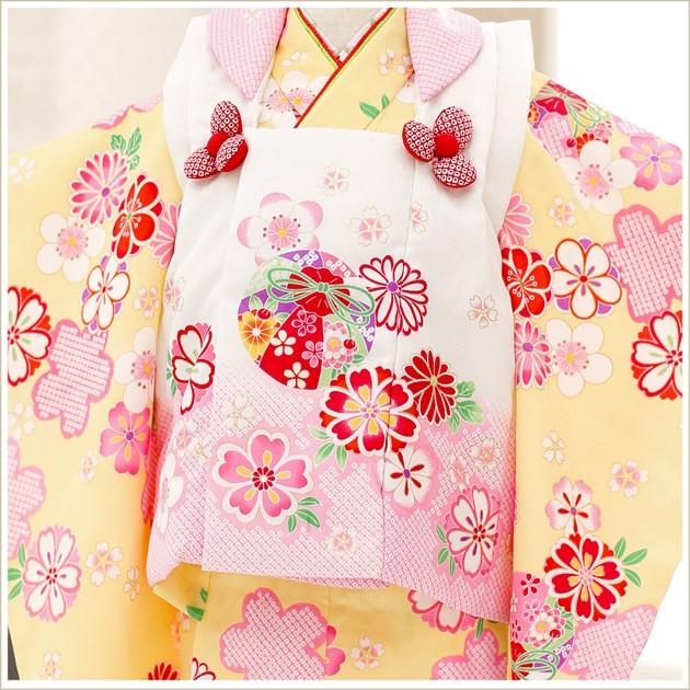 3歳女の子 七五三レンタル 被布セット f1193 子供着物 人気 かわいい