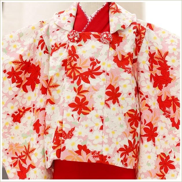 3歳女の子 着物 七五三レンタル 被布セット f1393 子供着物 人気