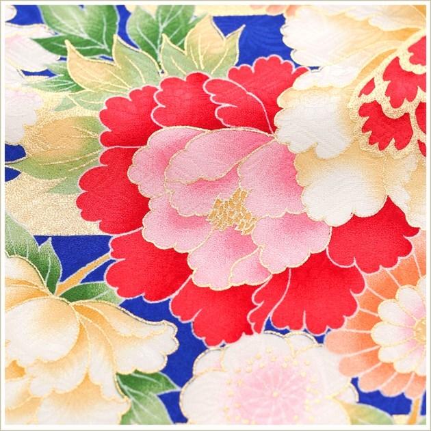 3歳女の子 正絹 着物 七五三レンタル 被布セット f1452 子供着物 人気