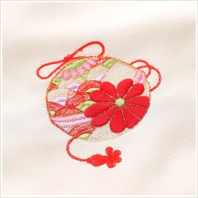 3歳女の子 正絹 着物 七五三レンタル 被布セット f1452 子供着物 人気