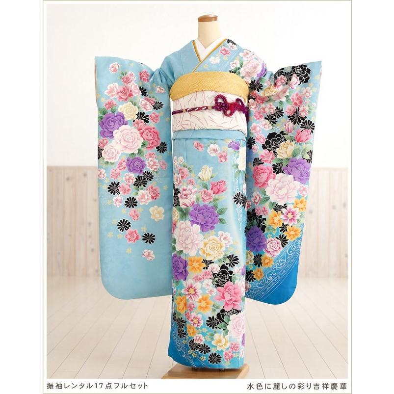 くすみカラーの古典柄♡振袖フルセット成人式前撮り謝恩会結婚式　長襦袢ご希望の方に くすみカラーの古典柄♡振袖フルセット成人式前撮り謝恩会結婚