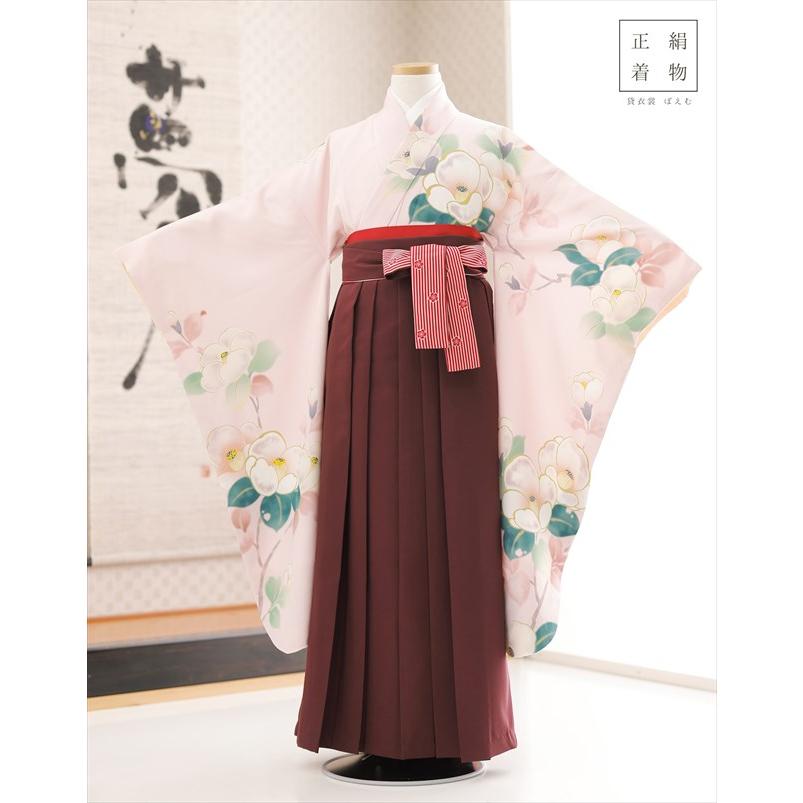 小学校卒業式 袴レンタル 女の子 正絹着物 h0260 小学生 十三参り 6