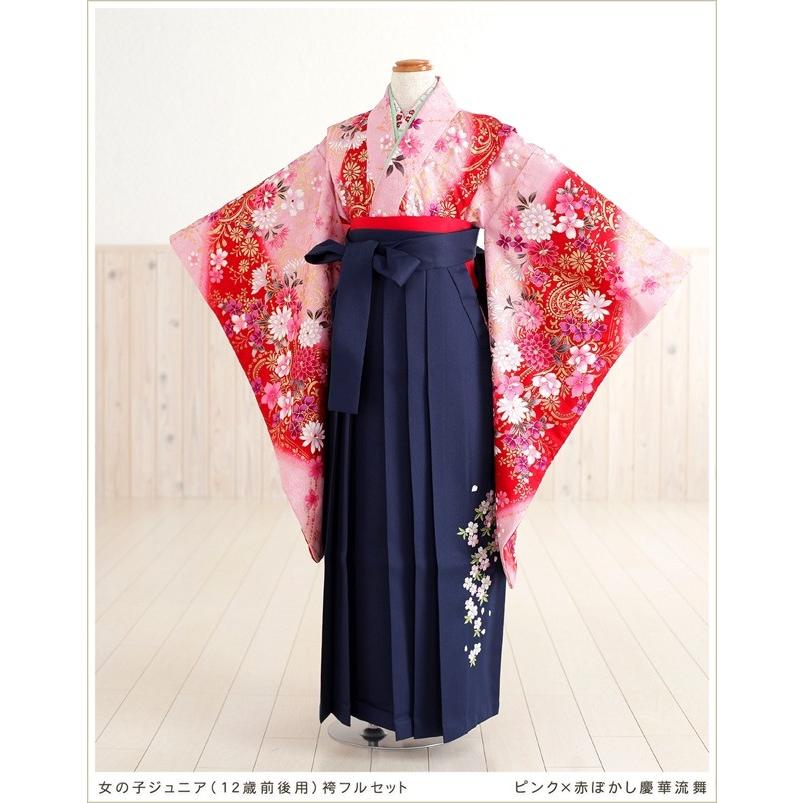 小学生 小学校卒業式 袴レンタル 小さいサイズ 女の子 h1012 十三参り