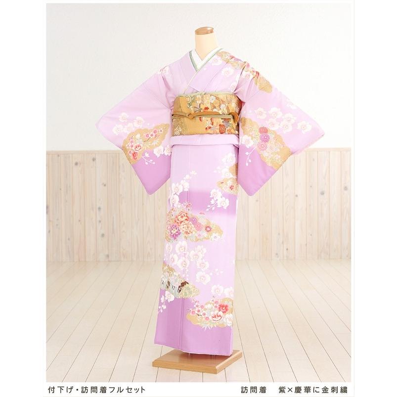 訪問着レンタル 結婚式 卒業式 入学式 七五三 hw1119 着物レンタル
