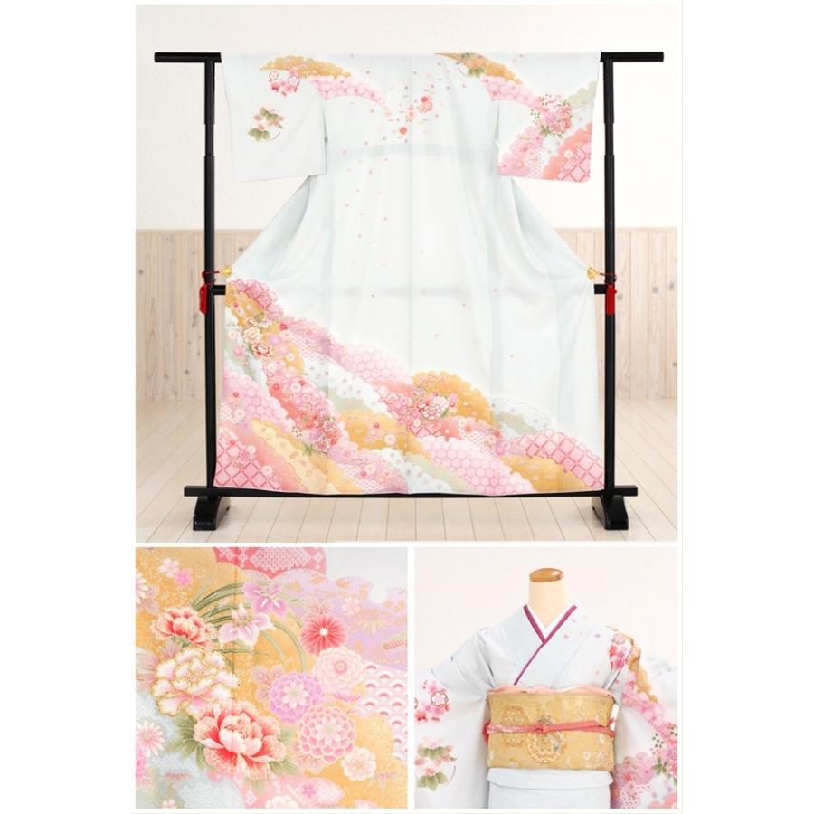 訪問着レンタル 結婚式 卒業式 入学式 七五三 hw1144 着物レンタル