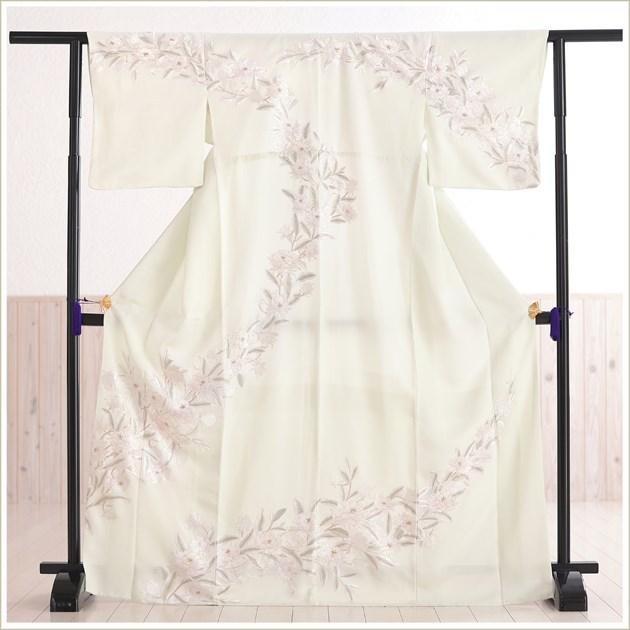 手刺繍 訪問着レンタル 高級プレミアム 尾我佐染繍 hw1540 卒業式 母