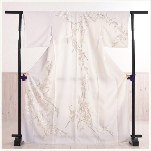 手刺繍 訪問着レンタル 高級プレミアム 尾我佐染繍 hw1542 卒業式 母