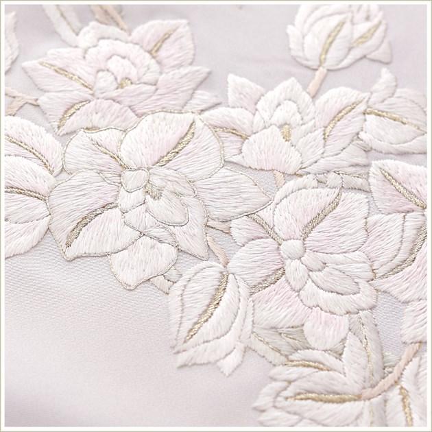 手刺繍 訪問着レンタル 高級プレミアム 尾我佐染繍 hw1542 卒業式 母