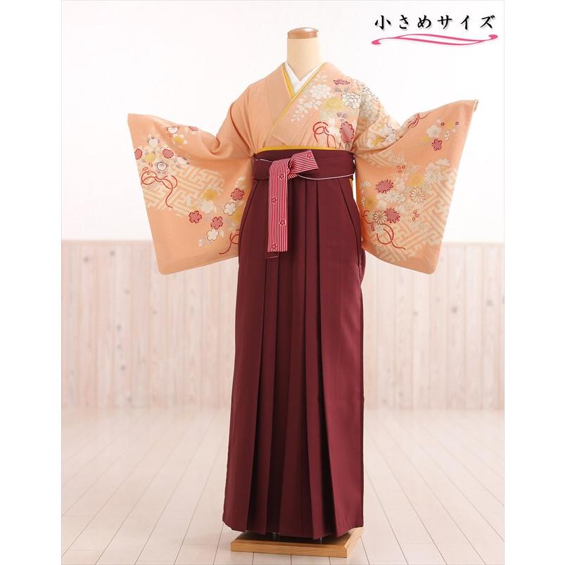卒業式 袴レンタル 小さめサイズ 卒業袴 150cm前後 hwoh1418 大学 短大