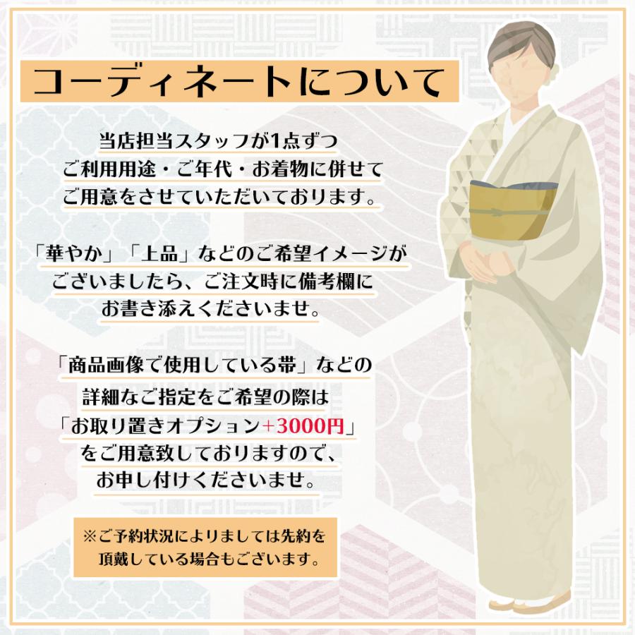 大きいサイズ 超広幅 色留袖レンタル ih1021 フルセット 五つ紋 21号〜27号 3L〜4L 結婚式  色留め袖 高級ブランド 「特選京友禅」 水色に彩慶麗しの花車｜rental-poem｜14