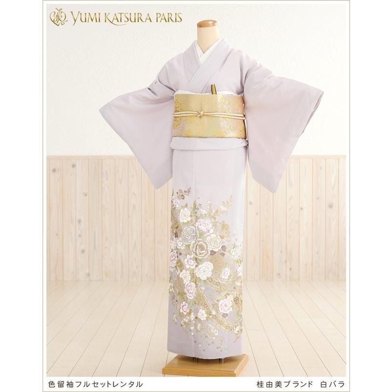 YUMI KATSURA（ユミカツラ） 桂由美ブランド 色留袖レンタル it007 白