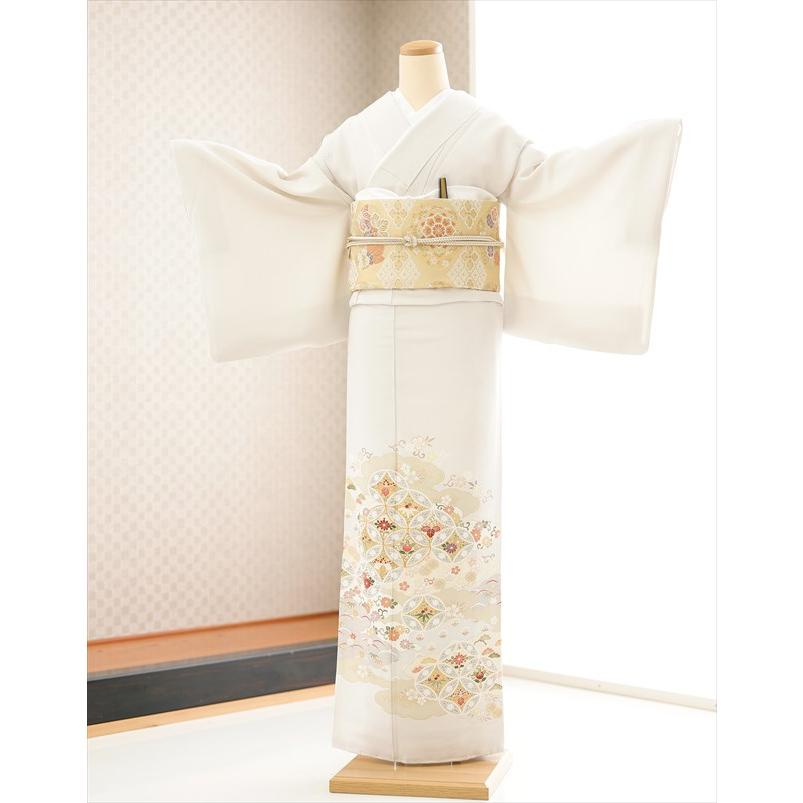 作家 五つ紋 色留袖 正絹 4点 フルセット 結婚式 パーティー 春 秋 冬 色留袖 レンタル it214 結婚式 着物レンタル 母親 正絹 食事会 留袖 色