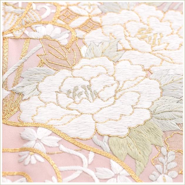 特選手刺繍 色留袖レンタル 五つ紋 it223 結婚式 式典 叙勲 人気