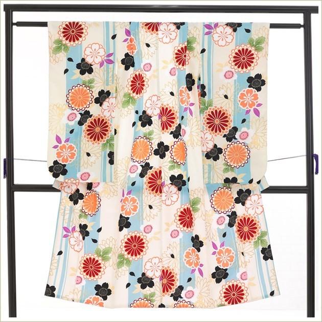 七五三 7歳 女の子 着物レンタル j7298 フルセット 753 子供着物 七草