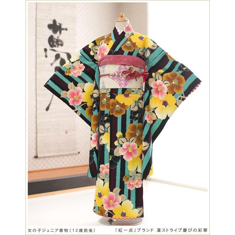 10歳〜13歳 子供振袖レンタル jk0169 女の子 ジュニア着物 十三参り