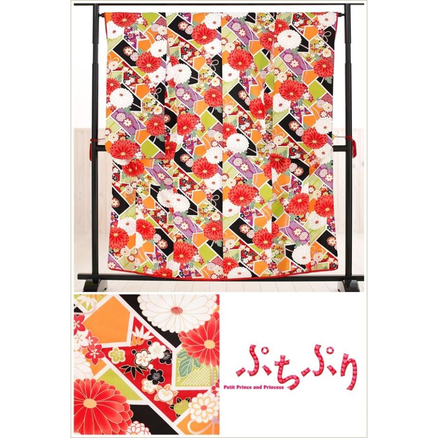 10歳〜13歳 子供振袖レンタル 女の子 jk061 十三参り ハーフ成人式