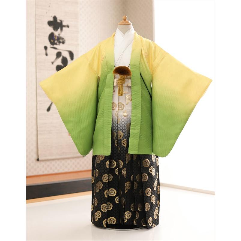 小学校卒業式 袴レンタル 小学生 着物レンタル jmo094 男 12歳 紋付袴