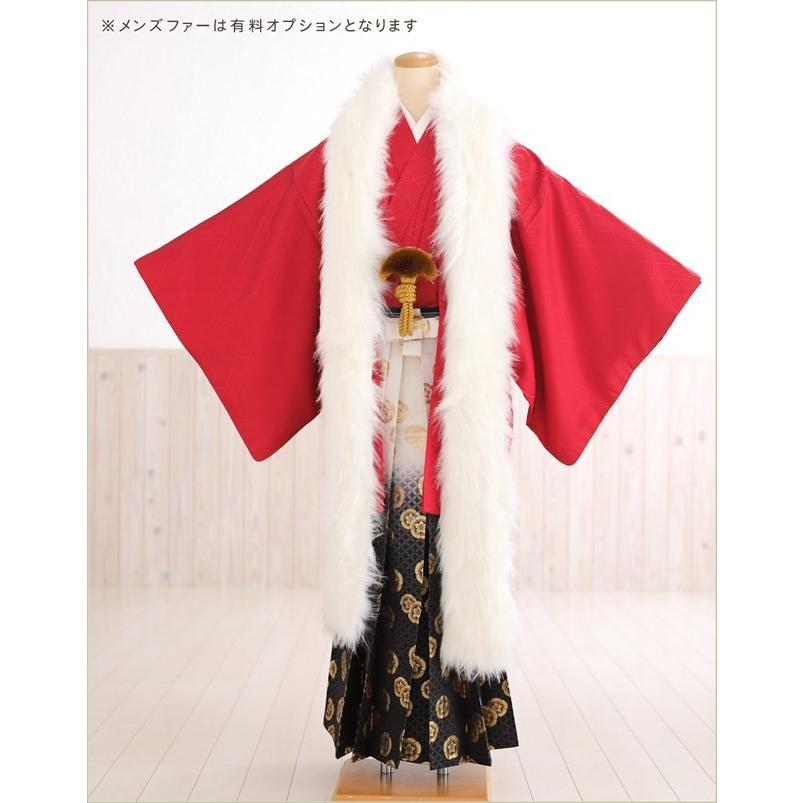 身長190cm対応 成人式 男 袴レンタル mo044s-10 紋付袴フルセット 男性