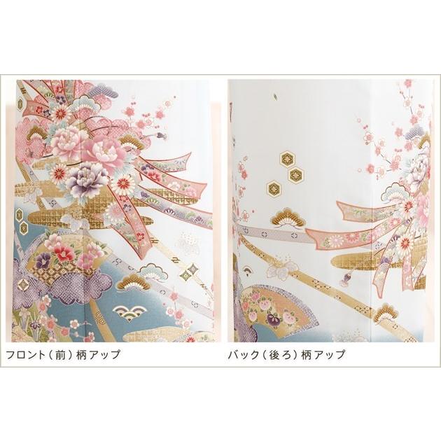 夏用 単衣 訪問着レンタル sh1068 着物レンタル フルセット ママ 母親