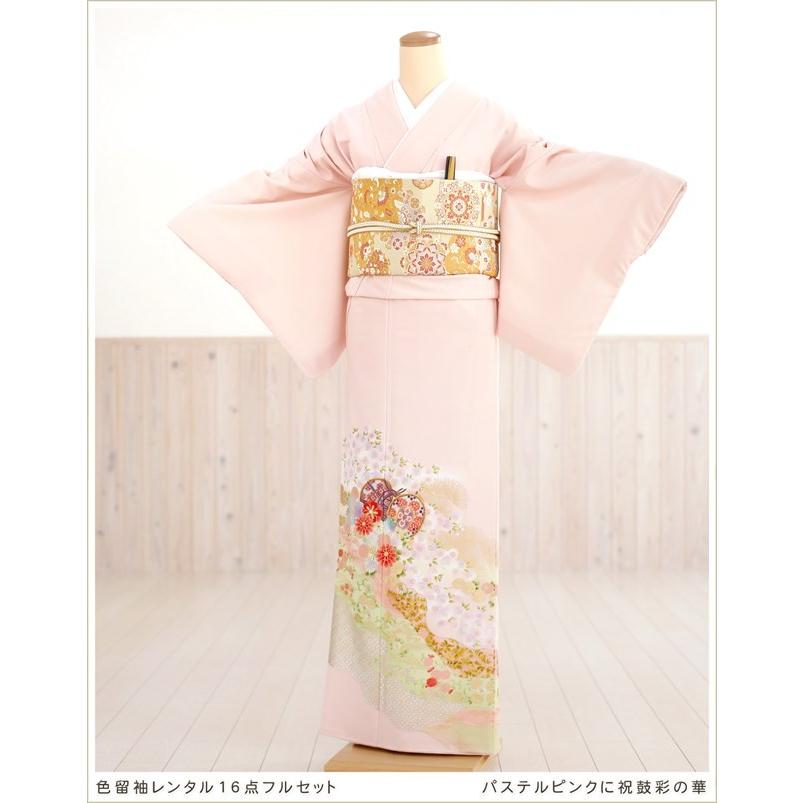 夏用 単衣 色留袖レンタル Sit044 結婚式 お宮参り 式典 夏期イベント 人気色 Tomesode パステルピンクに祝鼓彩の華 Sit044 貸衣裳ぽえむ 通販 Yahoo ショッピング
