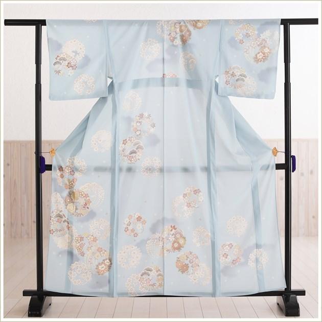 夏用 絽 訪問着レンタル sr5028 着物レンタル フルセット ママ 母親