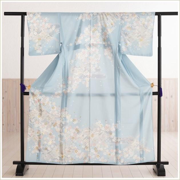 訪問着 絽3点フルセット563Aお宮参り結婚式 (絽　夏帯　帯揚げセット) 夏用 絽 訪問着レンタル sr5030 着物レンタル フルセット ママ 母親