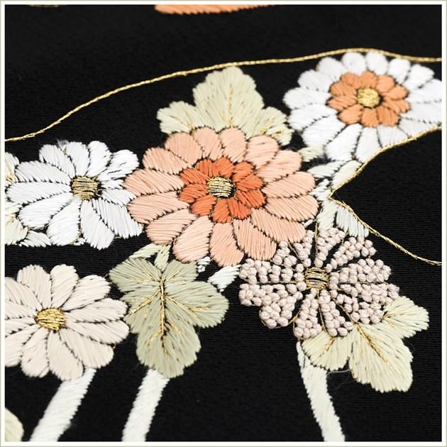 夏用 単衣 大きいサイズ 特選手刺繍 広巾 留袖レンタル sth768