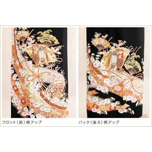 留袖　 留袖レンタル 黒留袖 ts147 結婚式 着物レンタル 留め袖 フルセット